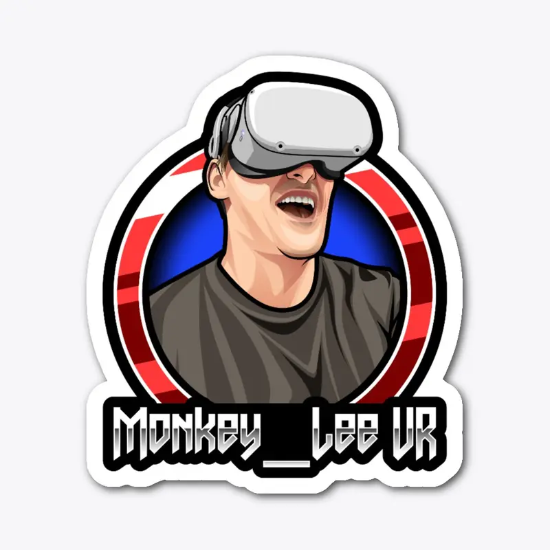 Monkey Lee Discord Logo Sticker