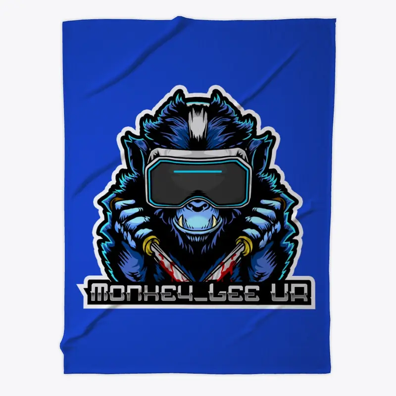 Monkey_Lee VR Fleece Blanket