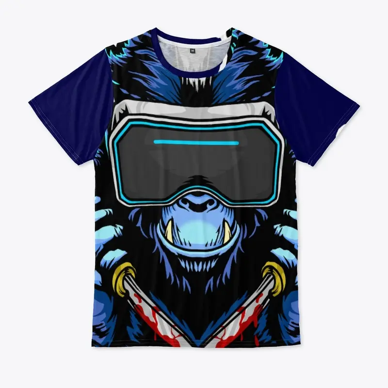 Monkey_Lee VR All-Over Print Tee