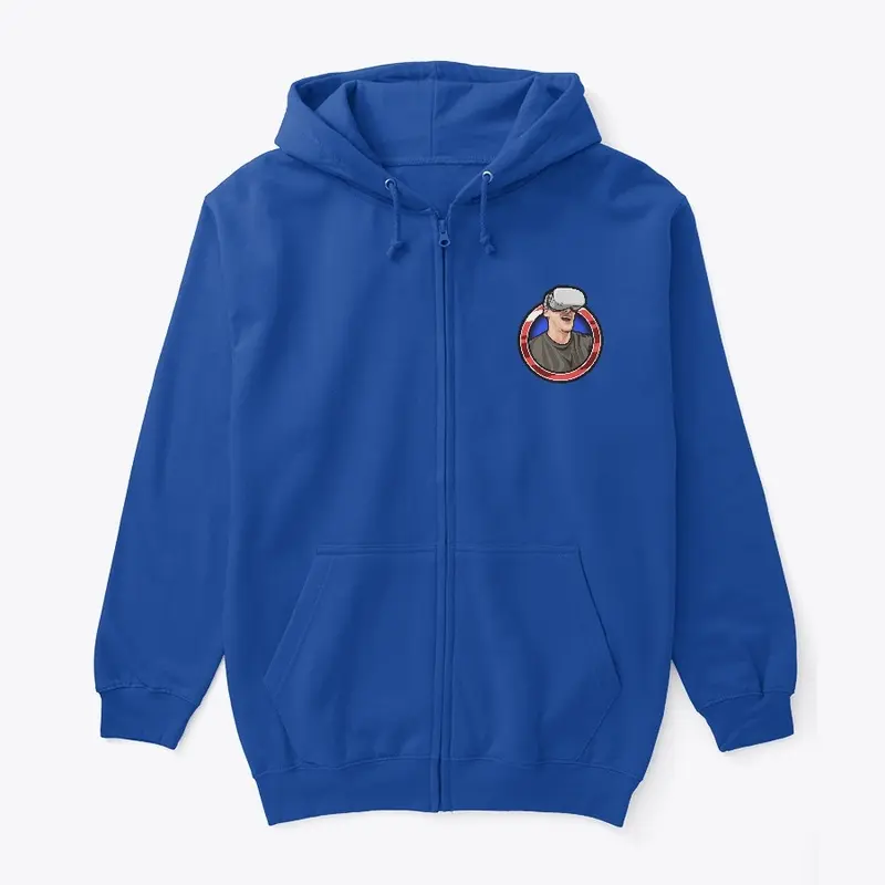 Monkey Lee Discord Logo Full Zip Hoodie